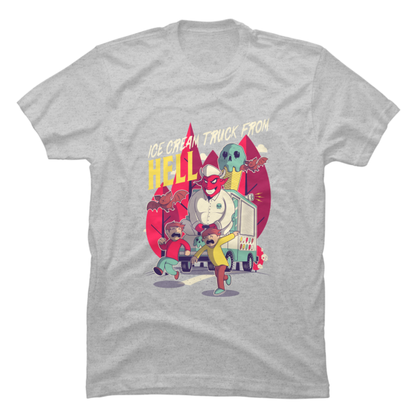 ice cream man from hell t-shirt